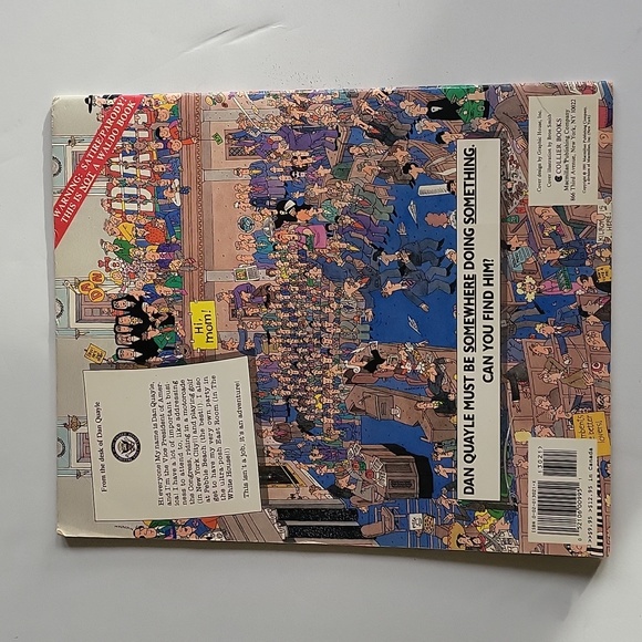 Where's Dan Quayle? By Becker Mayer and Smith 1991 Paperback - Picture 5 of 16